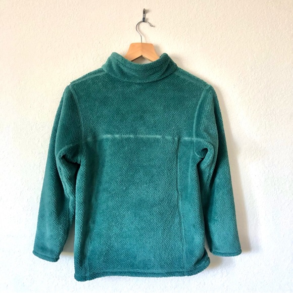 PATAGONIA Re-tool Snap-T Fleece Pullover Sweater in Regan Green – Girl's XL - Picture 2 of 15